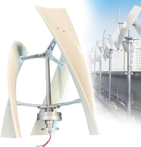 12000W Vertical Wind Turbine Generator Kit for Home & Marine - AC Permanent Magnet Generator for Street Lighting & Off-Grid Power, 24V System