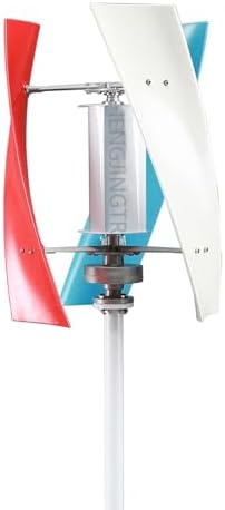 1000W-5000W Vertical Axis Wind Turbine Generator Kit - 220V/48V/24V/12V AC, Low Speed Start, Perfect for Home & Street Lighting, Eco-Friendly Wind Power Solution