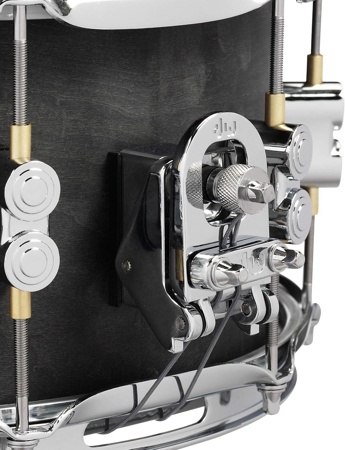 PDP By DW Black Wax Maple Snare Drum 6.5x14