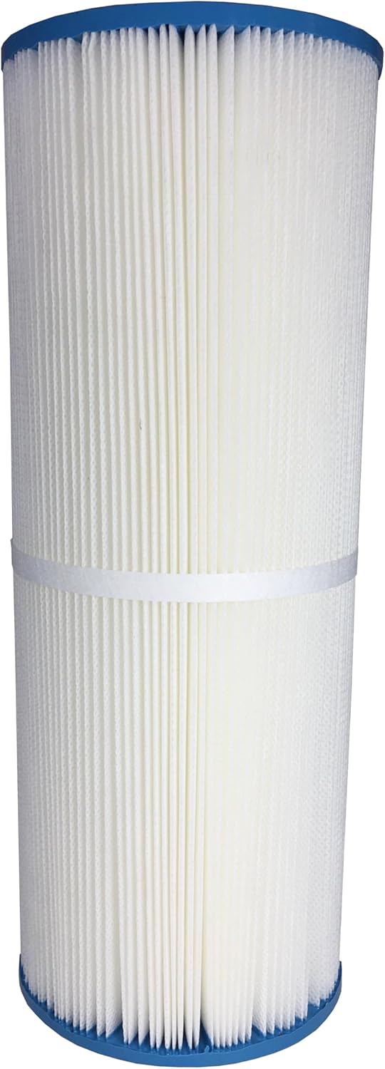 Doheny's PRB25-IN1 Spa Filter | Repl. Filter for Dynamic Series RDC-25, Waterway 25 In-Line | Replaces Pleatco PRB25-IN, Unicel C-4326, Filbur FC-2375. OD: 5”, Length: 13 5/16”, Hole: 2 1/8” | 12-Pack