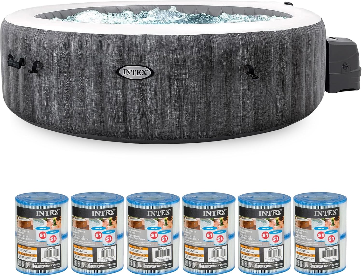 Intex PureSpa Plus Greywood 85