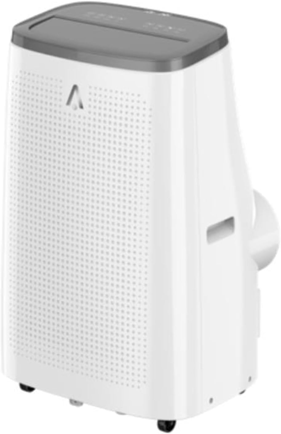 14000 BTU Portable Air Conditioner 3-In-1 Cooling Unit for 500-700 Sq Ft Rooms With Remote Control, LED Display, 24-Hour Timer, Sleep Mode, Dehumidifier, and Fan Function，Dark gray top