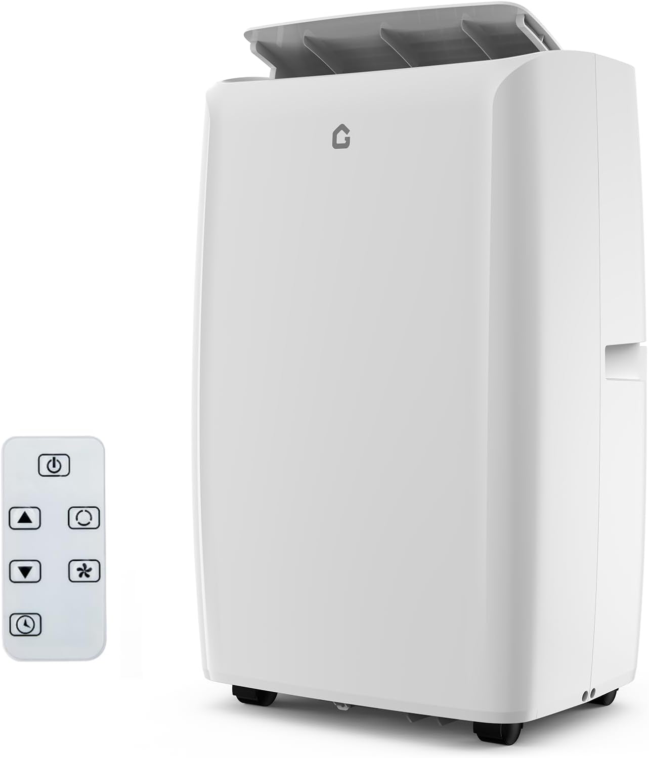 14000 BTU Portable Air Conditioner, Quiet Portable AC Unit with Fan & Dehumidifier, Cooling Cools Room up to 750 sq.ft, Air Conditioner with Remote & 24H Timer for Rooms, Bedroom, Office, White