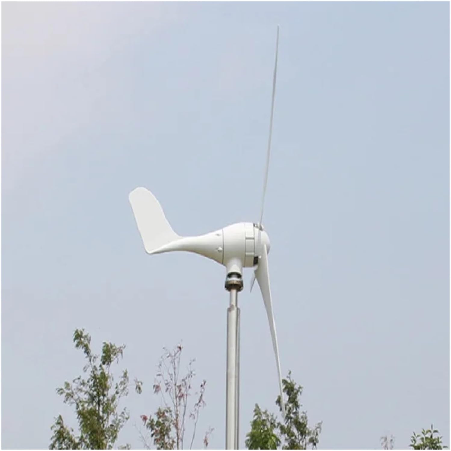 Wind Turbine Generator Kit, 700W Wind Generator 3 Blades 12V 24V 48V Wind Turbine Power for Home Use Monitoring and City Lamp Permanent Magnent Generato for Hybrid Solar Wind System(24V)