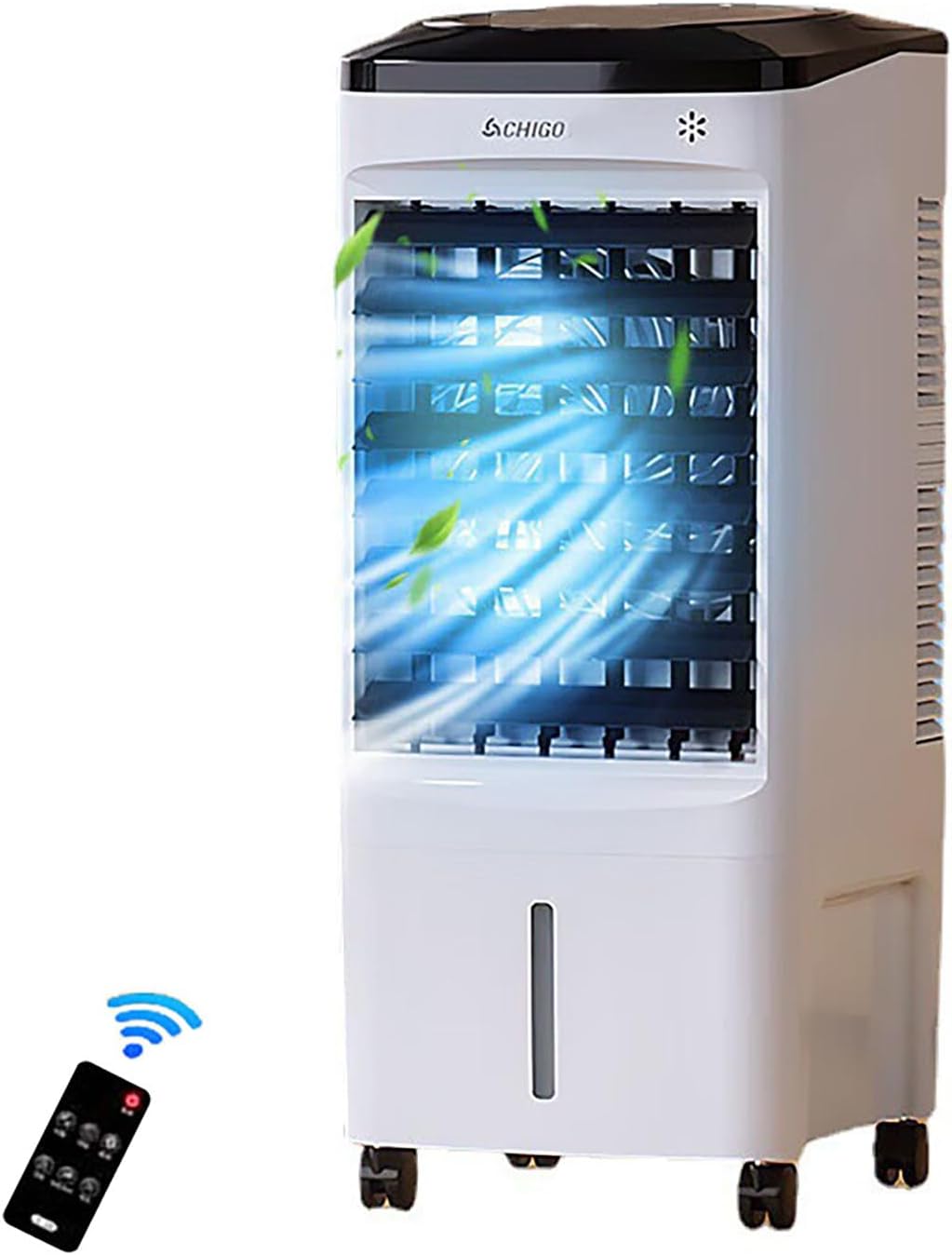 Portable Air Conditioners Portable Evaporative Air Cooler Floor Air Conditioner Remote Control Design, Universal Roller, Large Capacity, Compact Body, Light Weight And Does Not Occupy Any Space