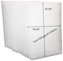 Fast-Shipped-Filters 20-16x25 REPLACEMENT FILTERS COMPATIBLE WITH RESPICAIRE MICROCLEAN 95 AND EM PURECLEAN 95 AIR CLEANER