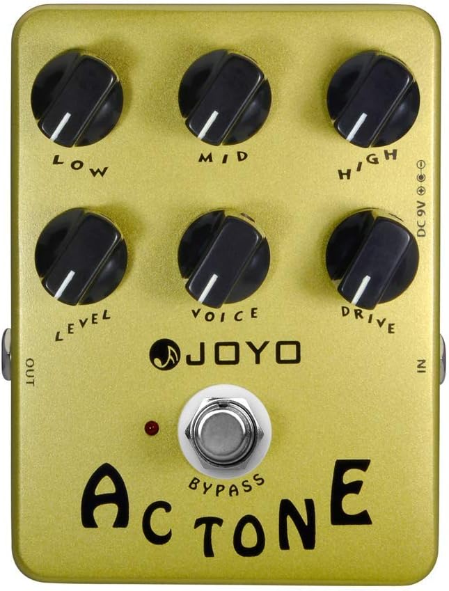 JOYO JF-15 and JF-13 Pedals Amplifier Simulator Overdrive Distortion Effect Pedals for Electric Guitar Most Frequently Combination Budget Pedals in Bundle