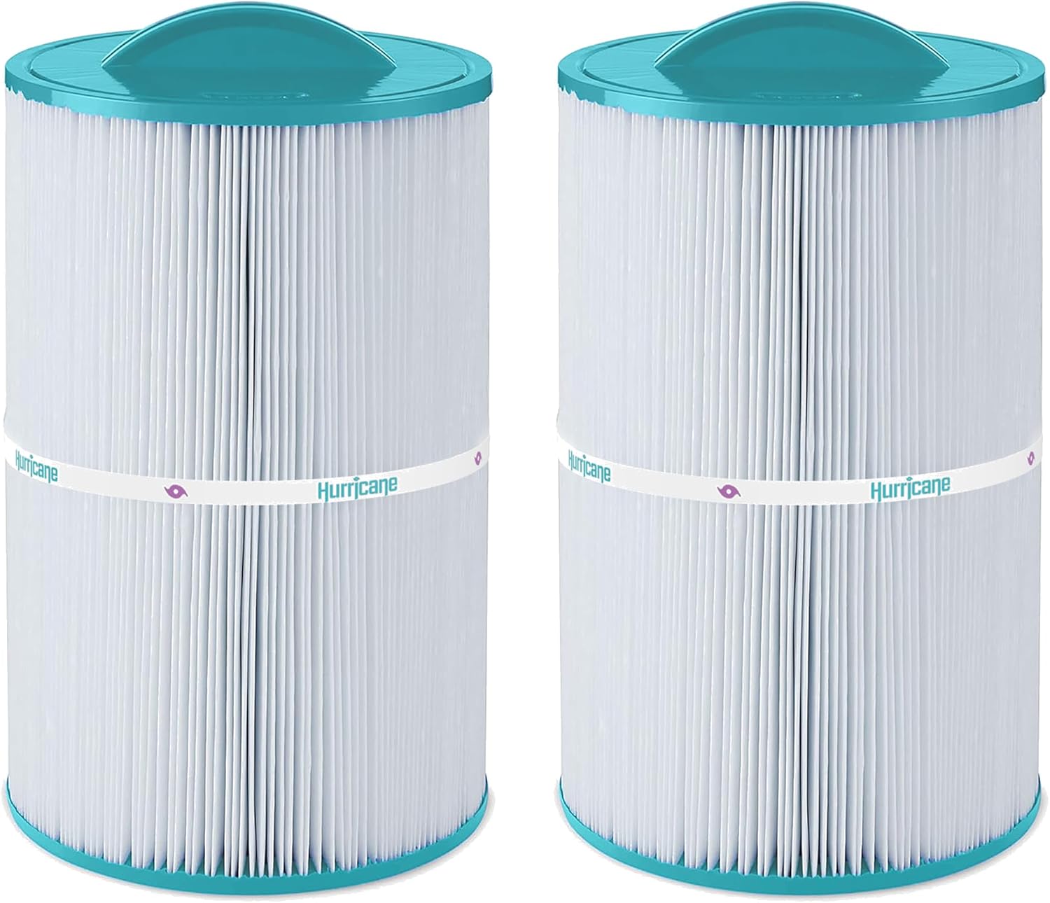 Hurricane Filters 2 Pack HF7350-01 Advanced Spa Filter Cartridge - Replacement for PCN50N, Unicel C-7350, Filbur FC-3963, Caldera 50