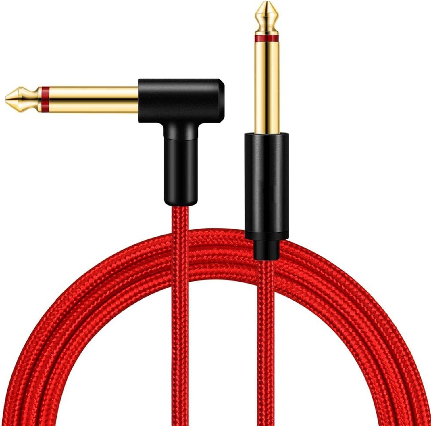 Guitar Cable 6.5mm Output Guitar Cable 6.5mm to 6.5mm Male to Male for Guitar Mixer Amplifier Bass Cable (Color : 15m)