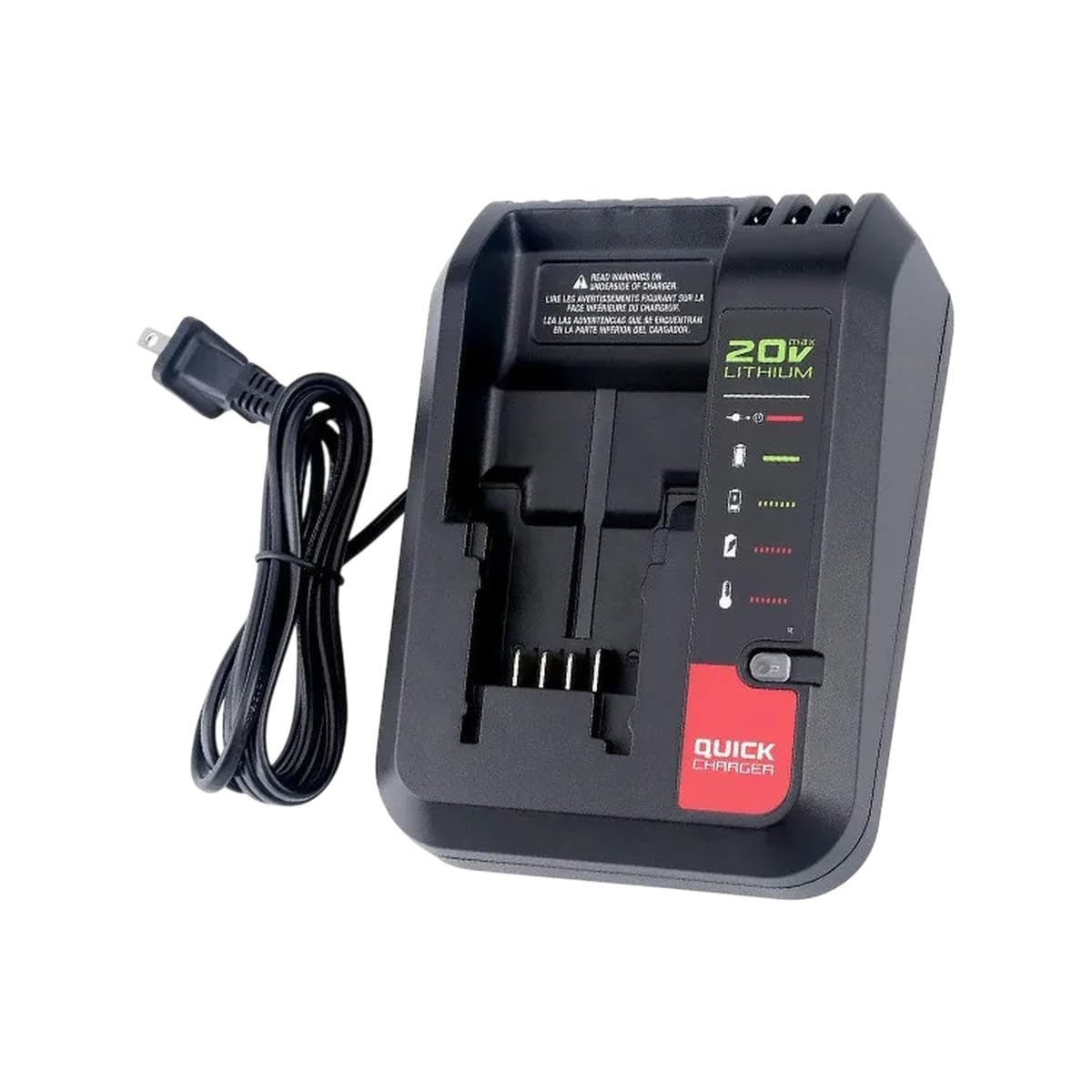 Replacement LI-Thitium Battreriy Charrger Suitable for Black & Decker LCS1620 10.8V 18V 20V LI-Thitium Battreriy Power Tool Charrger 2A