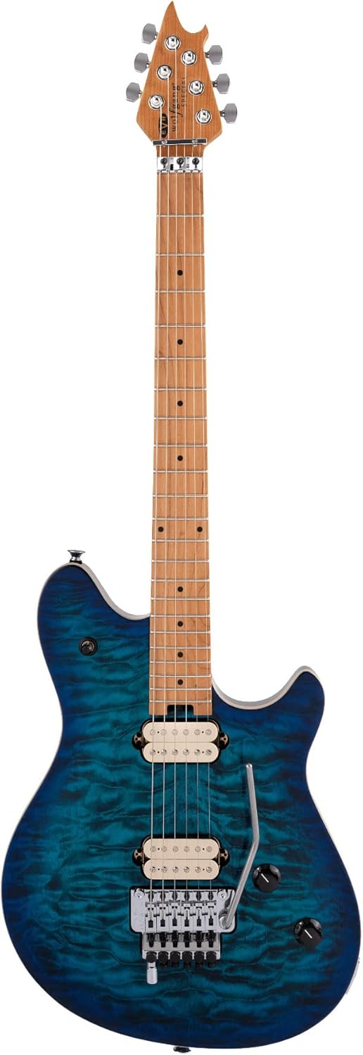 EVH Wolfgang Special QM Electric Guitar - Chlorine Burst with Baked Maple Fingerboard