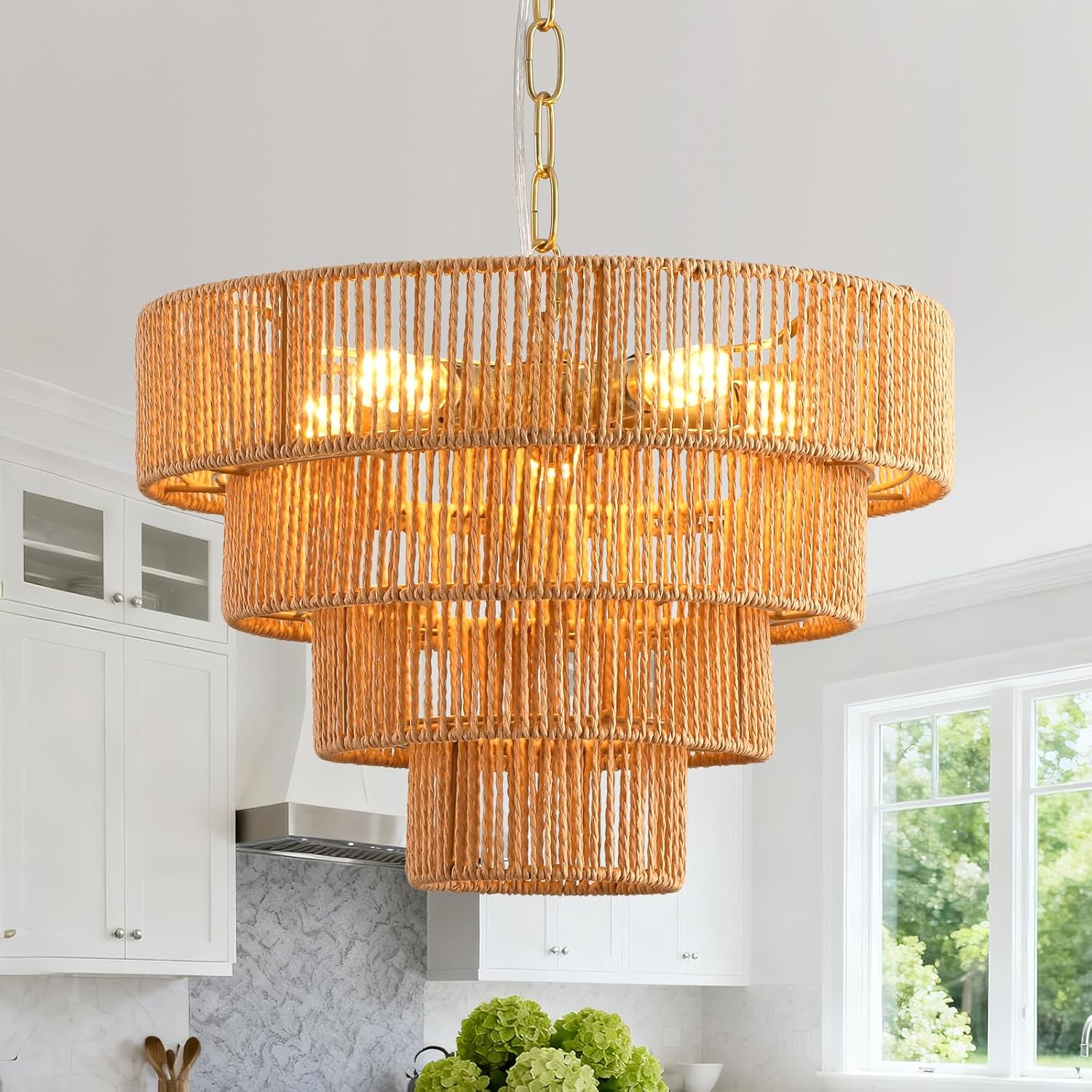 Boho Pendant Light Fixtures,15.7