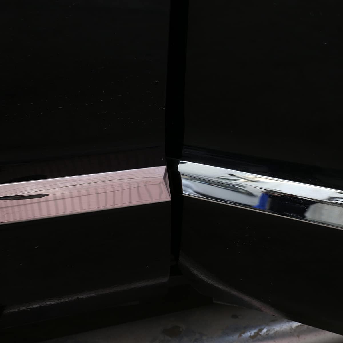 Aunginsy Car Body Panel Trim Strip Compatible with Toyota Tundra 2007-2021 Car Body Door Side Panel Stainless Steel Waistline Sticker Long Stripes Molding Decorative Cover Protect Exterior Accessories