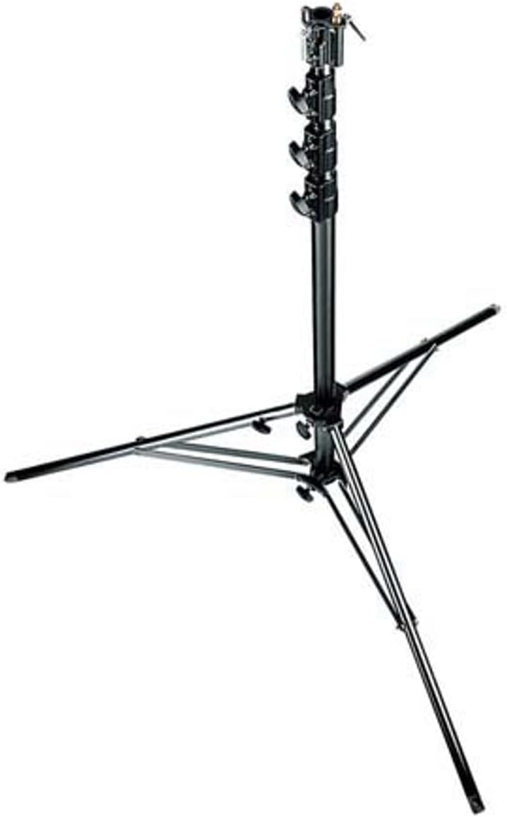 Manfrotto 269BU 14.9-Feet Super Aluminium Stand with Leveling Leg (Black)