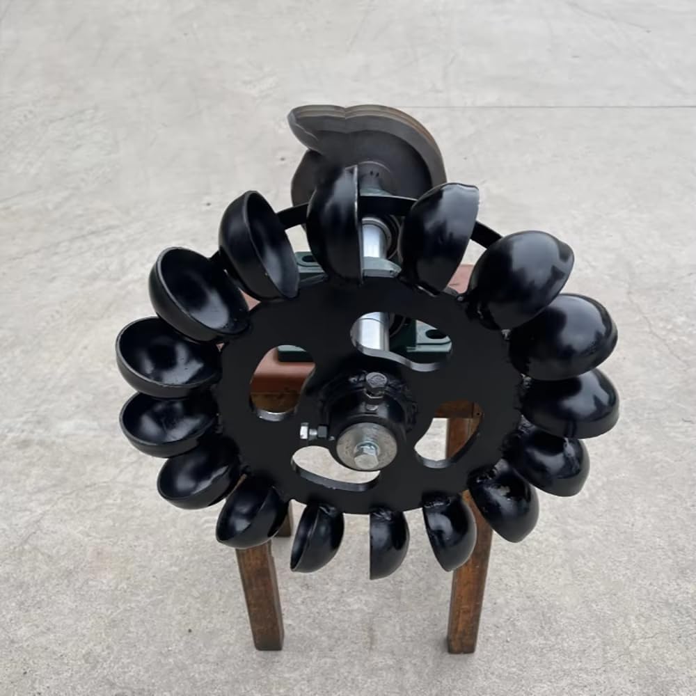 iDili Low-Speed Hydraulic Turbine Generator Blades, Oblique-Impact Type with Bearing Housing