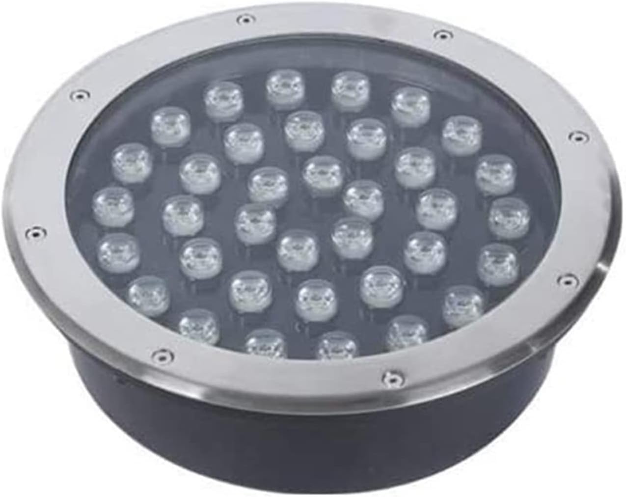 LED Underground Light Landscape Light IP67 Outdoor 85-265V Pathway Lights Buried Garden Path Spot Recessed In Ground Lighting Suitable for Bridge Garden Landscape Lighting(Blue Light,36W)
