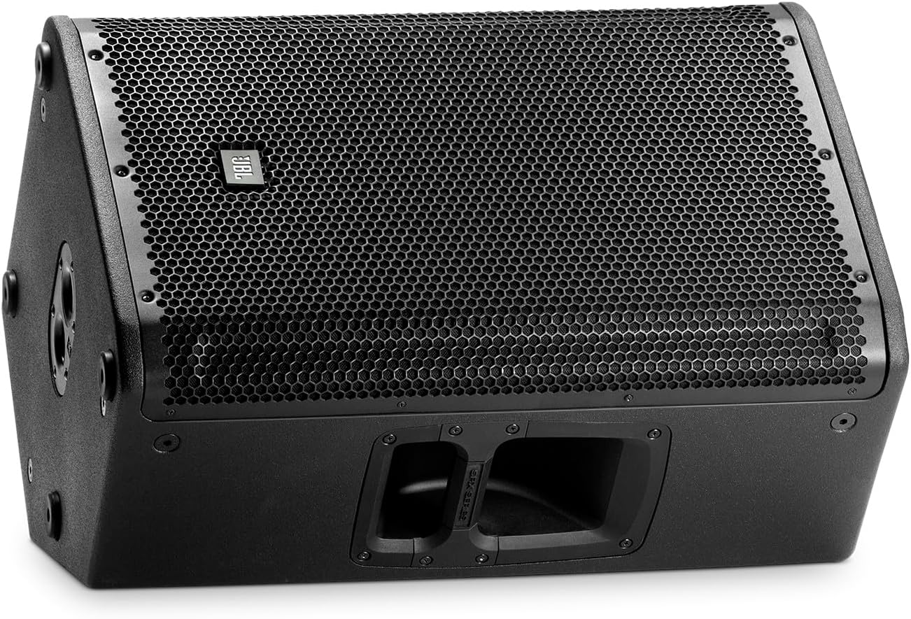 JBL Professional SRX812P Portable, 2-Way Bass Reflex, Self-Powered Speaker System, 12-Inch Woofer, 2000 Watt, Powered DJ Speakers, Active Mobile DJ, Amplified PA System, Musicians. Black