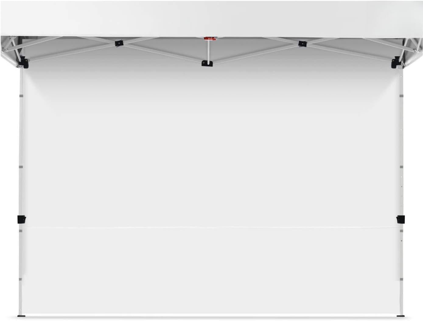 Bundle of MASTERCANOPY Instant Canopy Tent Sidewall(10'x10', White) x1 and MASTERCANOPY Ez Pop-up Canopy Tent (10x10ft,Grey) x1