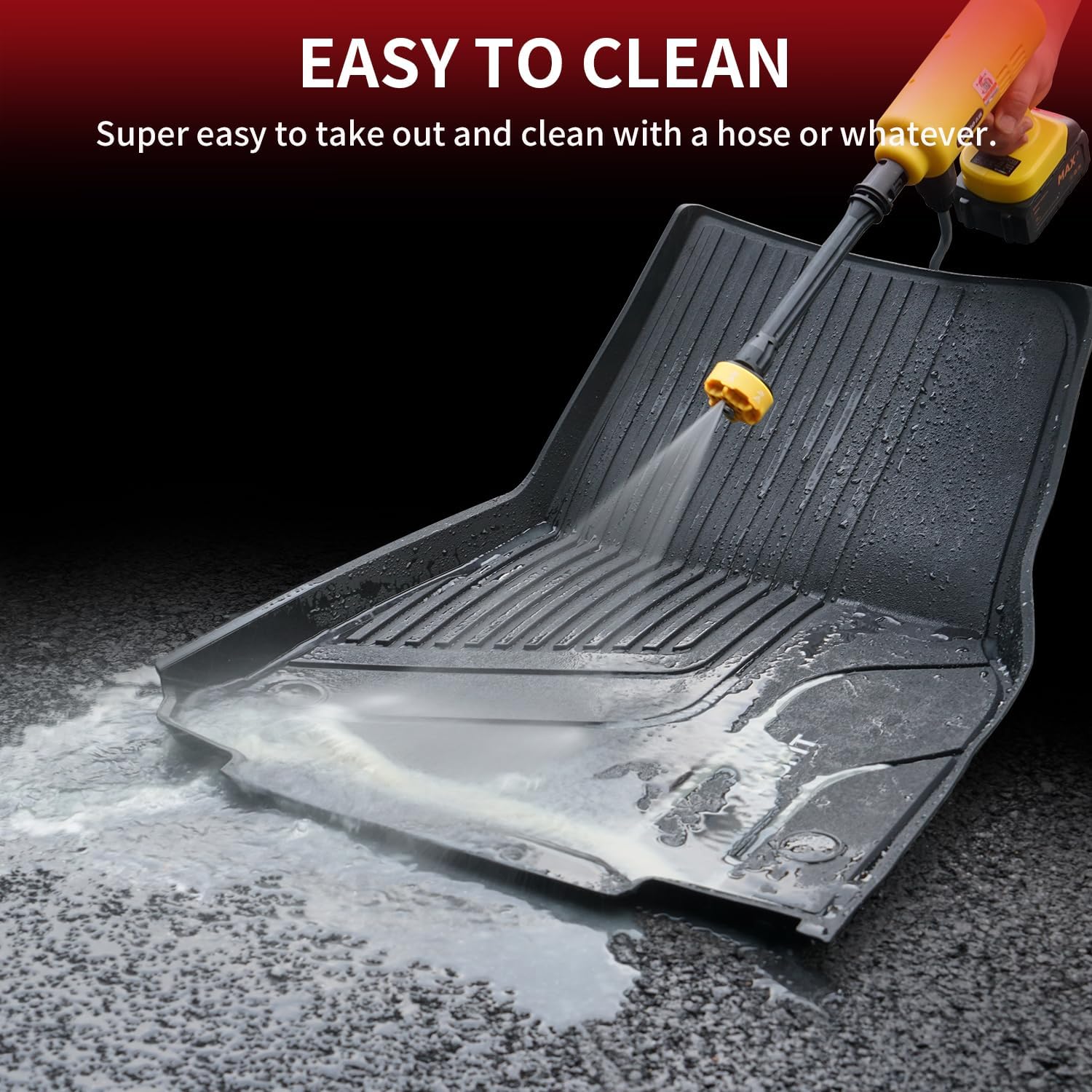 LASFIT 6PC Premium Extra Thick Floor Mats for Tesla Model Y 2025 2024 2023-2020 5 Seater | Custom Fit TPE All Weather | Model Y Accessories 1st & 2nd Row & Cargo Trunk Mats Full Set, Black