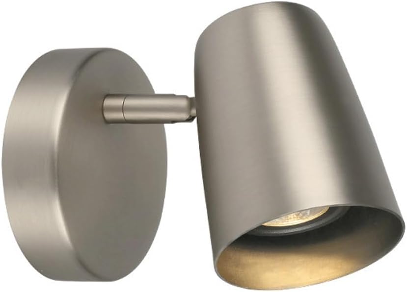 Vintage Metal Wall Sconce, Industrial Interior Spotlight Wall Lamp Fixture, Home Decor Hardwired Farmhouse Lighting Fixtures with Swing Arm Adjustable for Living Room Hallway Bedside (Colo (A)