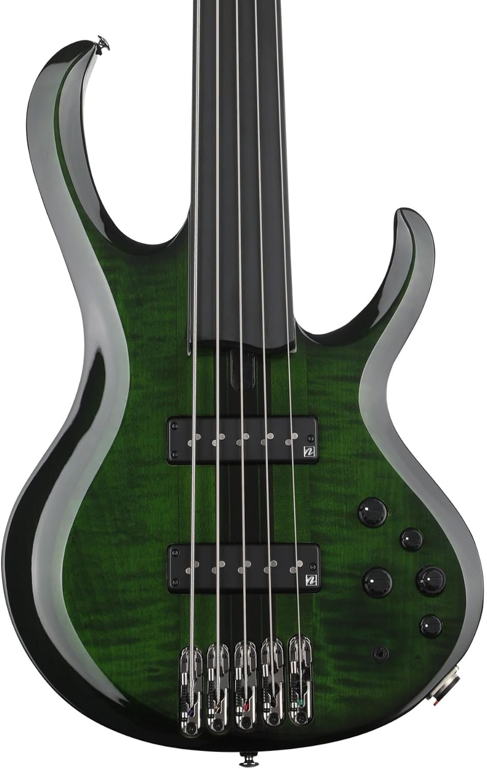 Ibanez Steve Di Giorgio SDGB1 Signature 5-string Fretless Bass Guitar - Dark Moss Burst