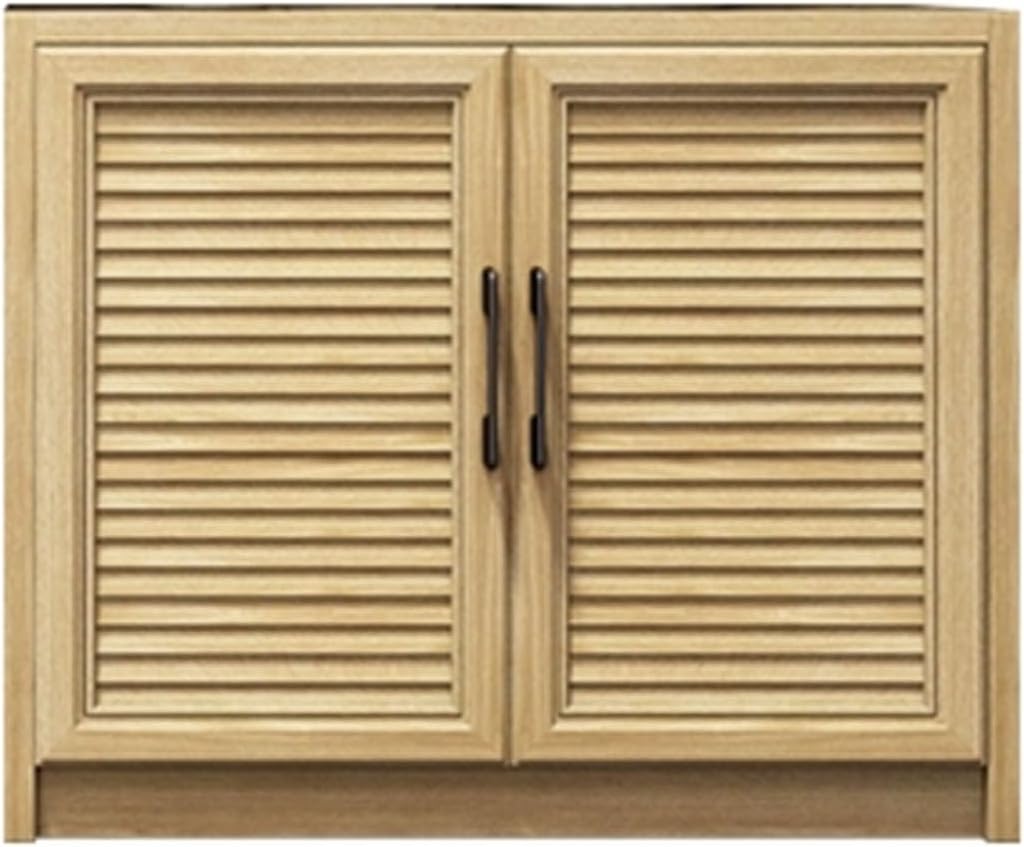 Small Metal Outdoor Storage Cabinet Outdoor Weatherproof Storage Box Large Storage Capacity, Small Outside Storage Box Waterproof, 10 Colors Available(Natural)