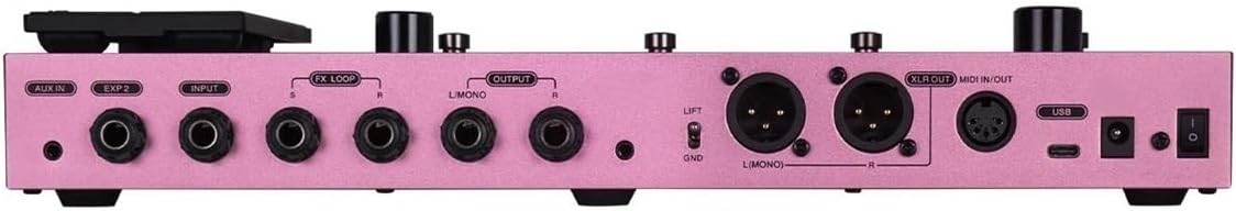 Professional Guitar Effects Pedals Versatile Guitar Amp With LCD Touch Screen And 200 Preset Slots(With battery2)