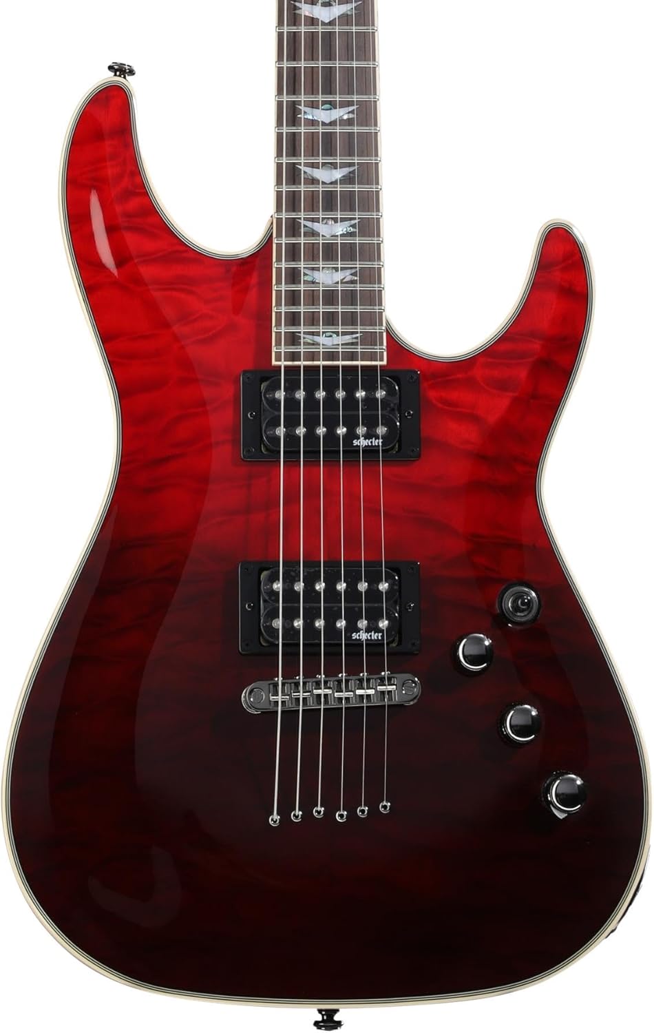 Schecter Omen Extreme-6 Electric Guitar - Blood Red