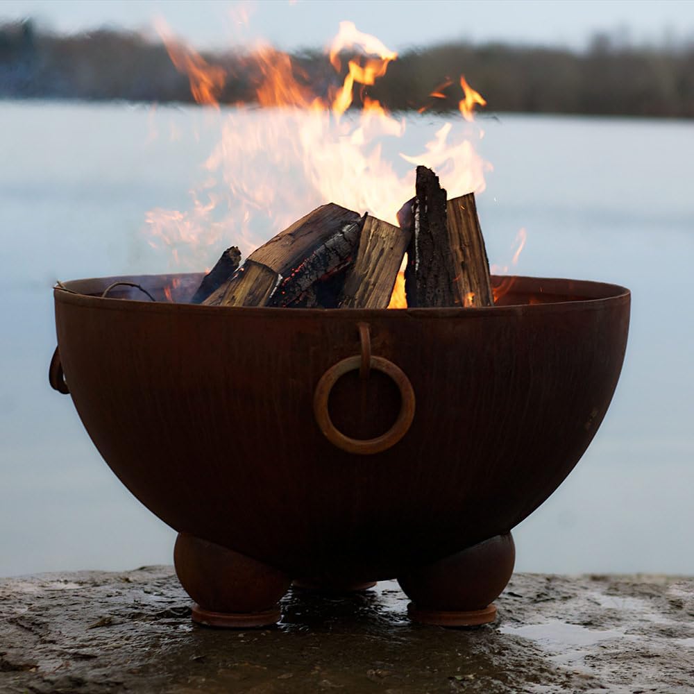 Fire Pit Art Nepal Wood Fire Pit (Nepal)