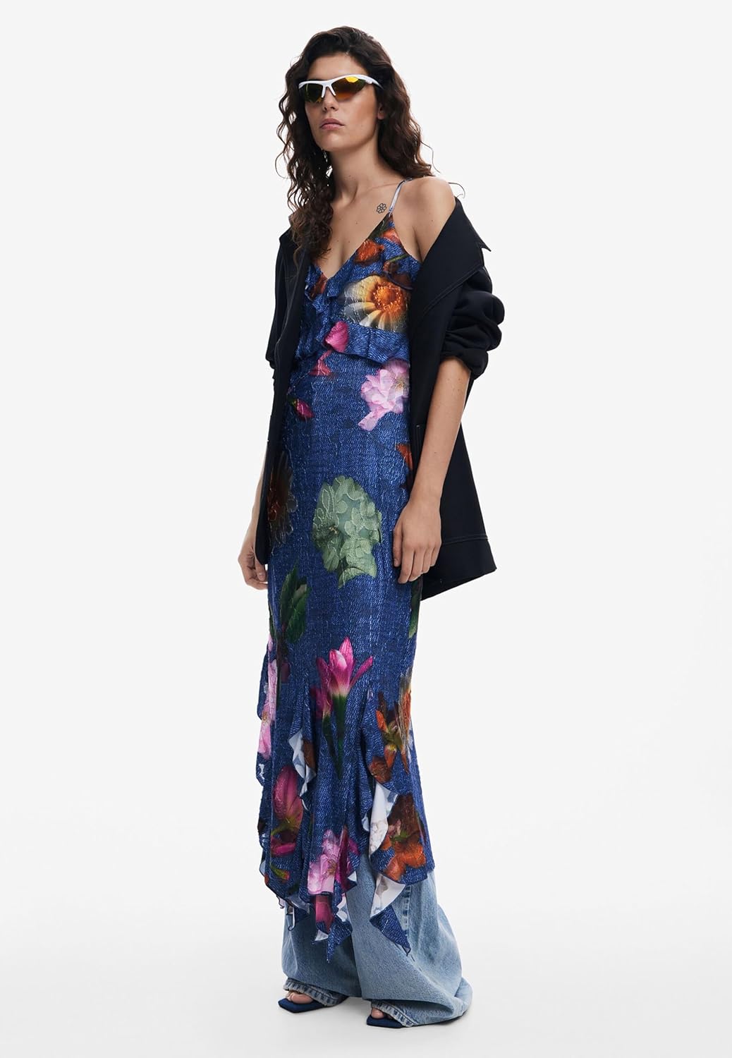 Desigual Women's Floral Midi Dress