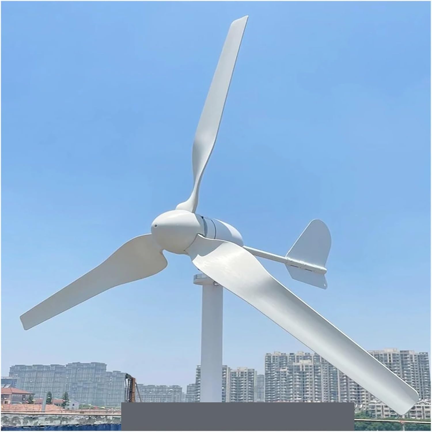 Wind Turbine, 10KW Off Grid System for Home 12V 24V 48V Horizontal Wind Energy Turbine Electric nerators Windmill with Controller Inverter(24V_10KW)