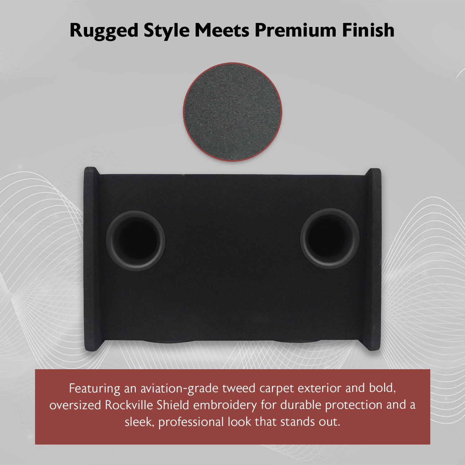 Rockville RV12.2B 1200W Dual 12