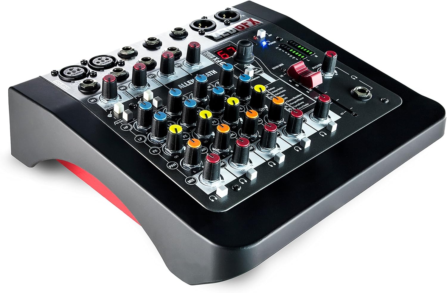 Allen & Heath ZED6FX, with guitar DI high impedance inputs (AH-ZED6FX)