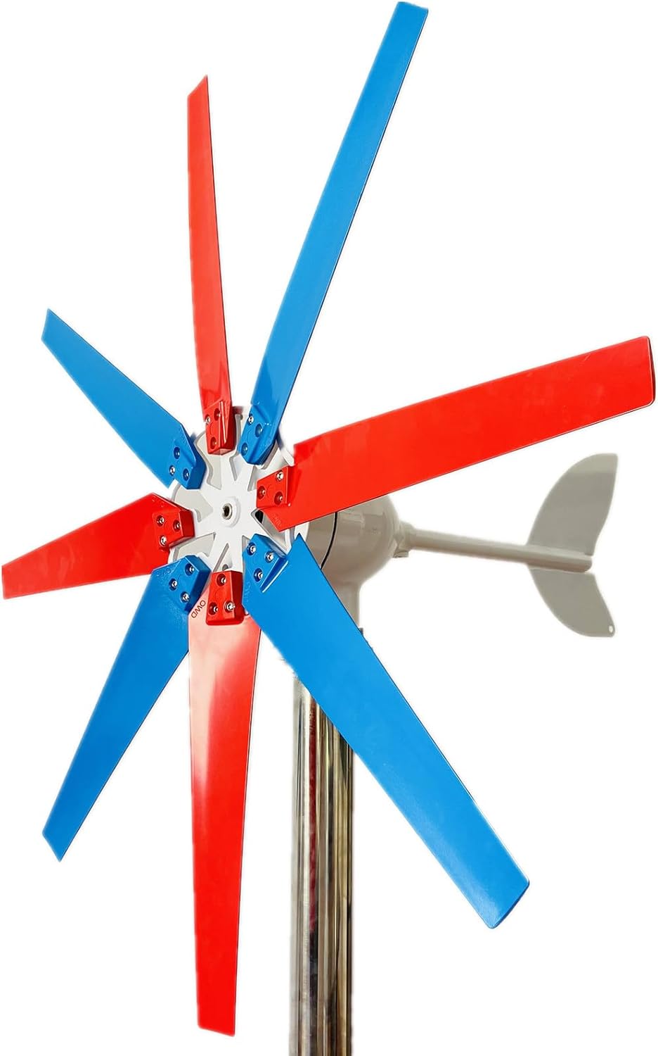Windmill Generator Kit & Wind Energy System, 200/300/400W 12/24/48V, Automatically Adjusts Windward, Durable Blades for Street Lamps, Monitoring, Small Farms, Cabins 400W