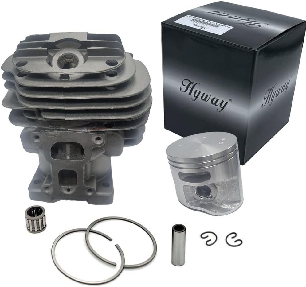 HYWAY Cylinder + Piston Kit Compatible with Stihl MS881 Chainsaw – Replaces OEM 1124 020 1211 Aftermarket Replacement for Enhanced Performance