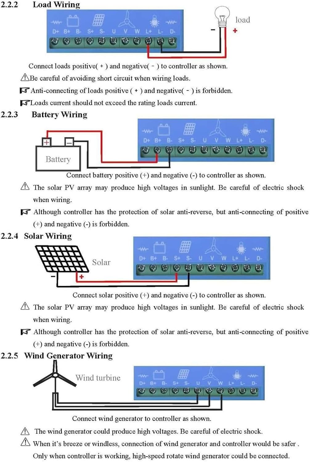 Wind Solar Hybrid Charge Controller 12V/24V/48V, 12000W, Boost Function, Dump Load, for Efficient Wind Turbine & Solar Panel Charging, Off-Grid Power Solution