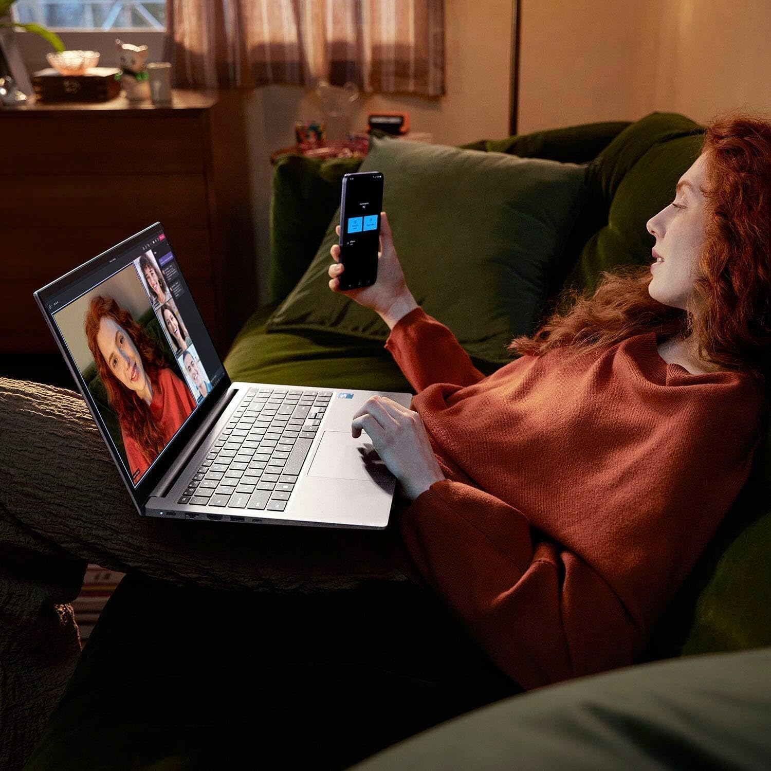 Samsung Galaxy Book4 Business Laptop, Copilot AI PC, Intel 10-Core 7-150U (Beats i7-1335U), 15.6