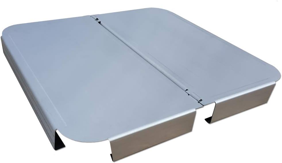 Deck Defender & Grass Guard PAD - Fire Pit Base & Heat Shield - Metal Fireproof Pad for Under Fire Pit - Heat Resistant Protector for Outdoor Deck, Grass, Patio - Protect Surfaces from Heat Damage