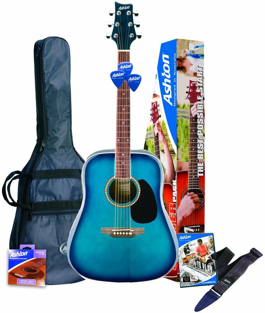 Ashton SPD25TBB Acoustic Guitar Starter Pack