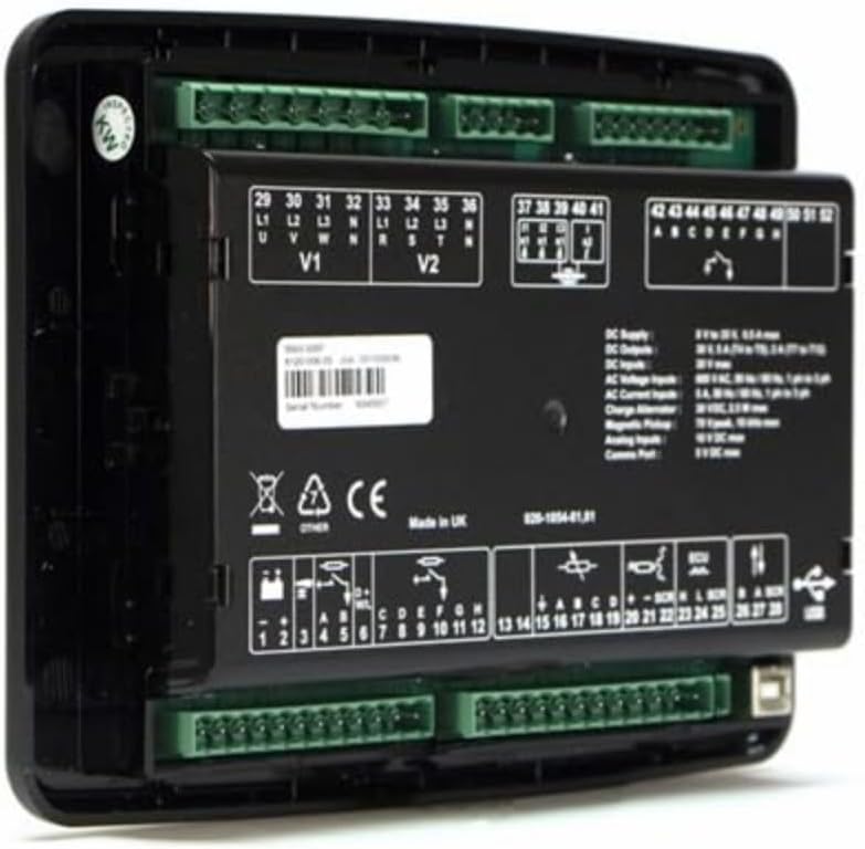 Original DSE6120 MKIII Auto Mains (Utility) Failure Control Module Generator Controller Panel Made in UK Deepsea DSE 6120 PEMP