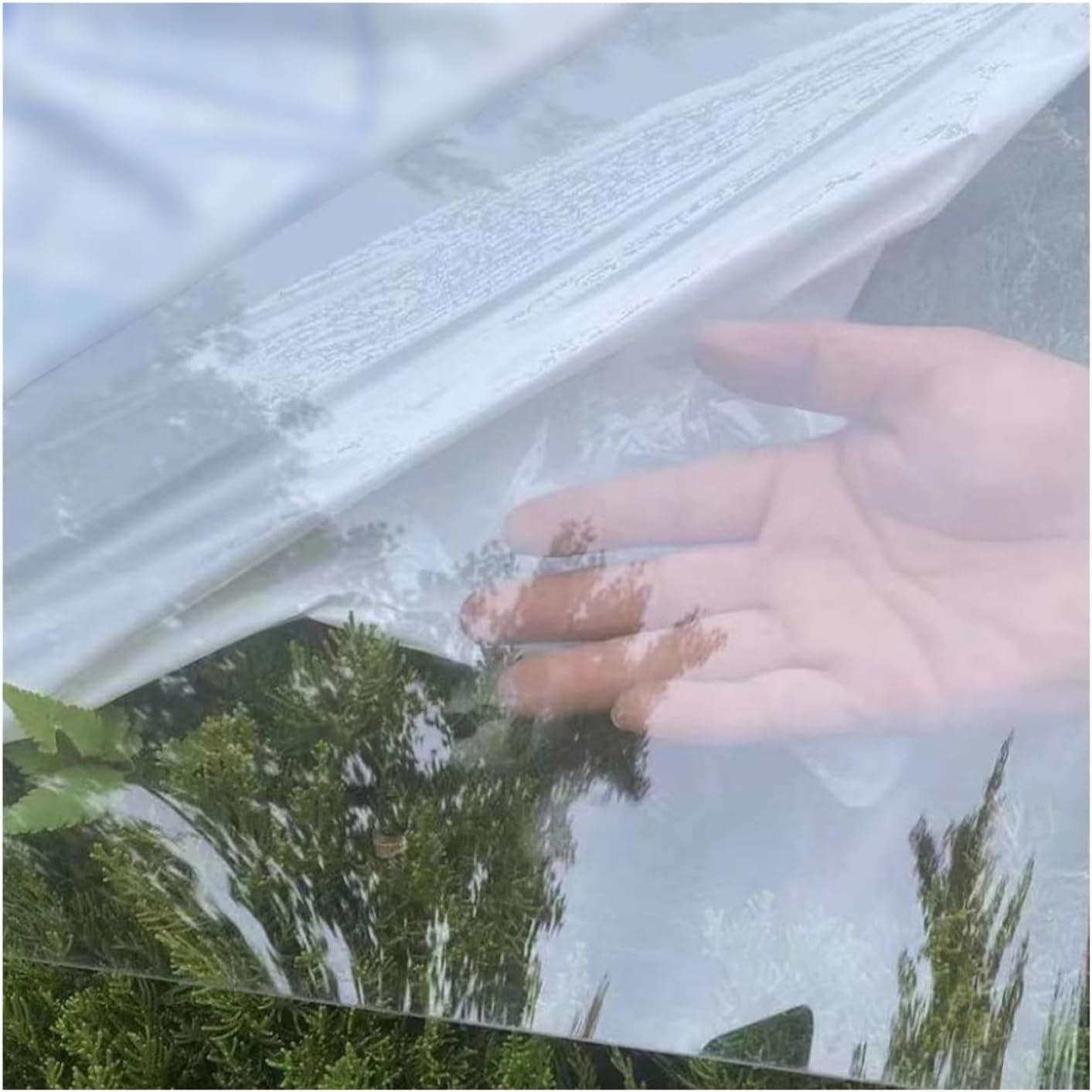 PC Endurance Board, 1.5mm Polycarbonate Plastic Sheet, Impact Resistance UV Protection Rainproof Sunlight Plate, Outdoor Greenhouse Garden Roof Replacement Panels ( Color : Clear , Size : 0.6x3M/23.63