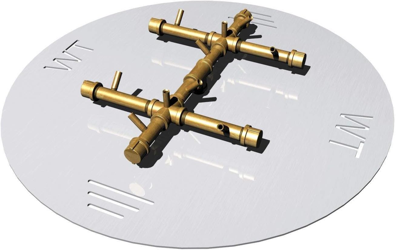 Magnum w/lid Match Lit Fire Pit with Stainless Steel Burner - LP