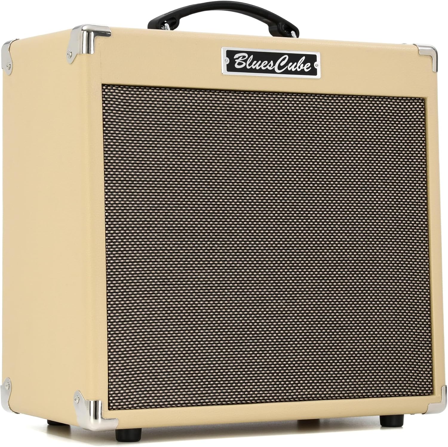 Roland Blues Cube Hot 30W 1x12 Guitar Combo Amplifier with Tube Tone, Vintage Blond (BC-HOT-VB)