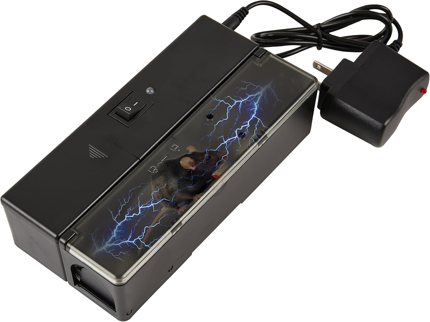 Electric Mouse Trap, Smart Escape-Proof Design Mole Traps, Battery Powered with Alert Light (Only by Batteries)