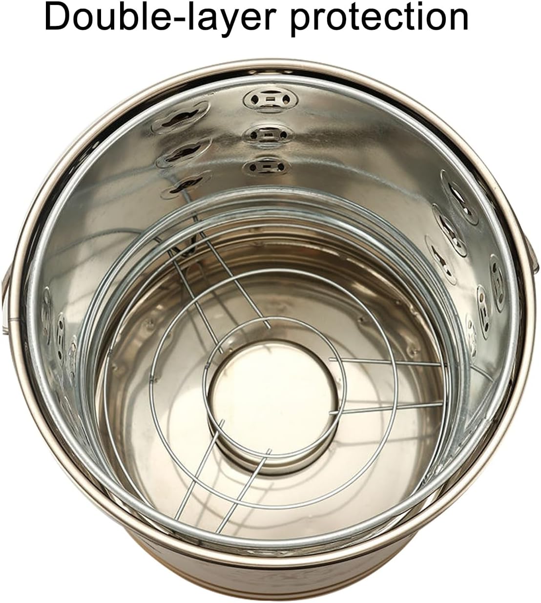 Burn Barrel for Outside, Metal Garden Incinerator, Portable Fire Pit, for Outside Burning Trash, Balcony, Wood, Bonfire Camping, Deck(Red,48cm/19in)