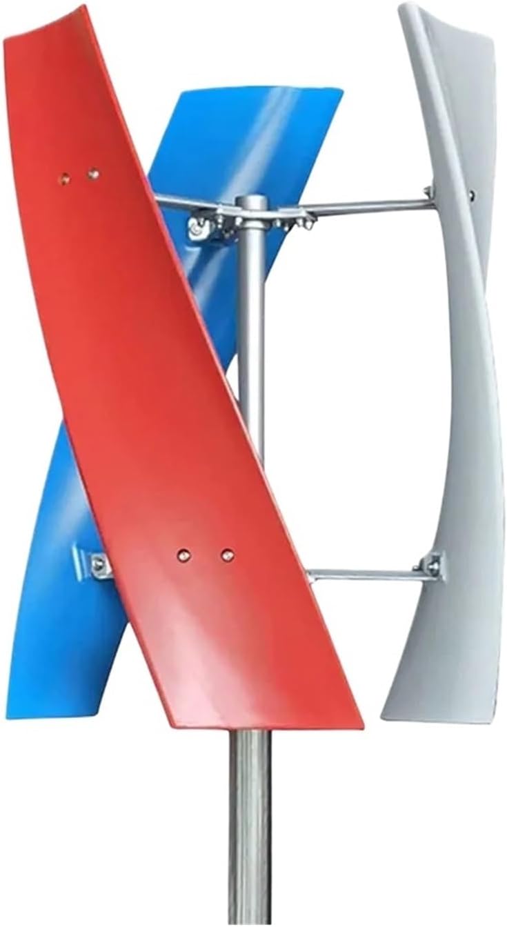 Wind Turbine Generator Kit, Wind nerator 800w Inner Air Duct Small Free Energy Turbine Power Permanent Maglev 12v 24v Low Wind Speed Starting Wind Turbines for Hybrid Solar Wind System(24V)