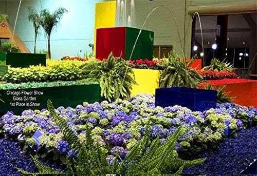 (Caribbean Mix) Blue Landscape Glass Fireplace Glass, Landscaping Glass - 25 lbs, Medium