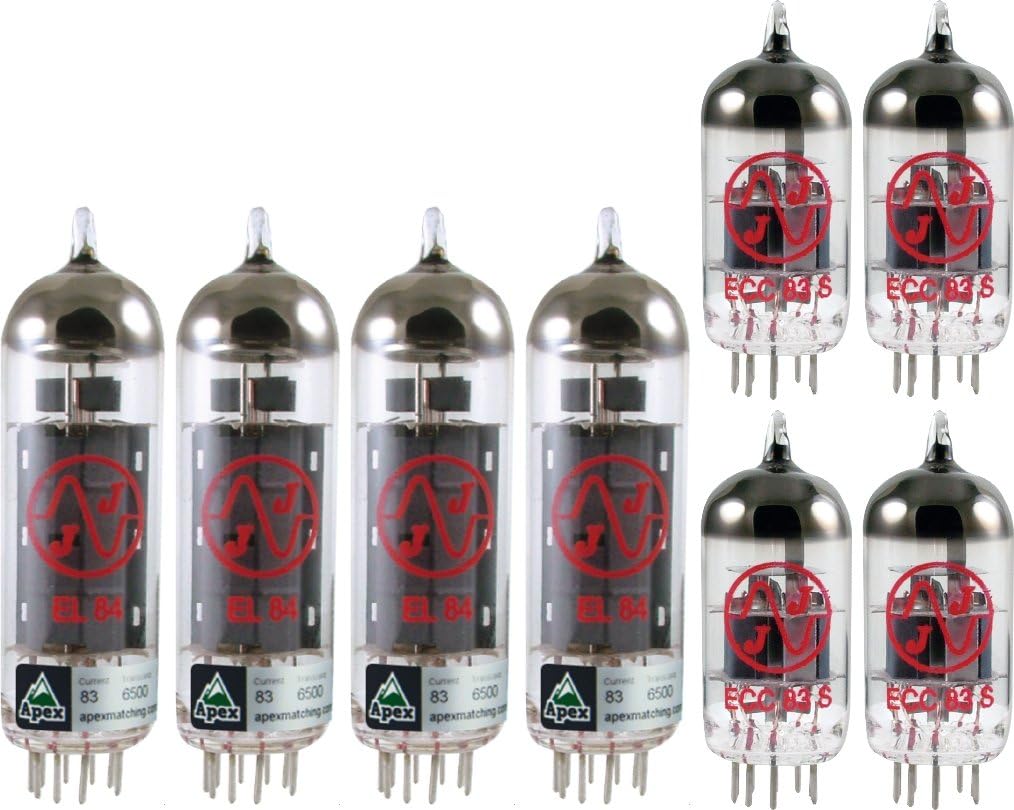 Orange Amplifiers Dual Terror DT30H 30W Tube Set, JJ Tubes (x4 EL84, x4 12AX7), Apex Matched