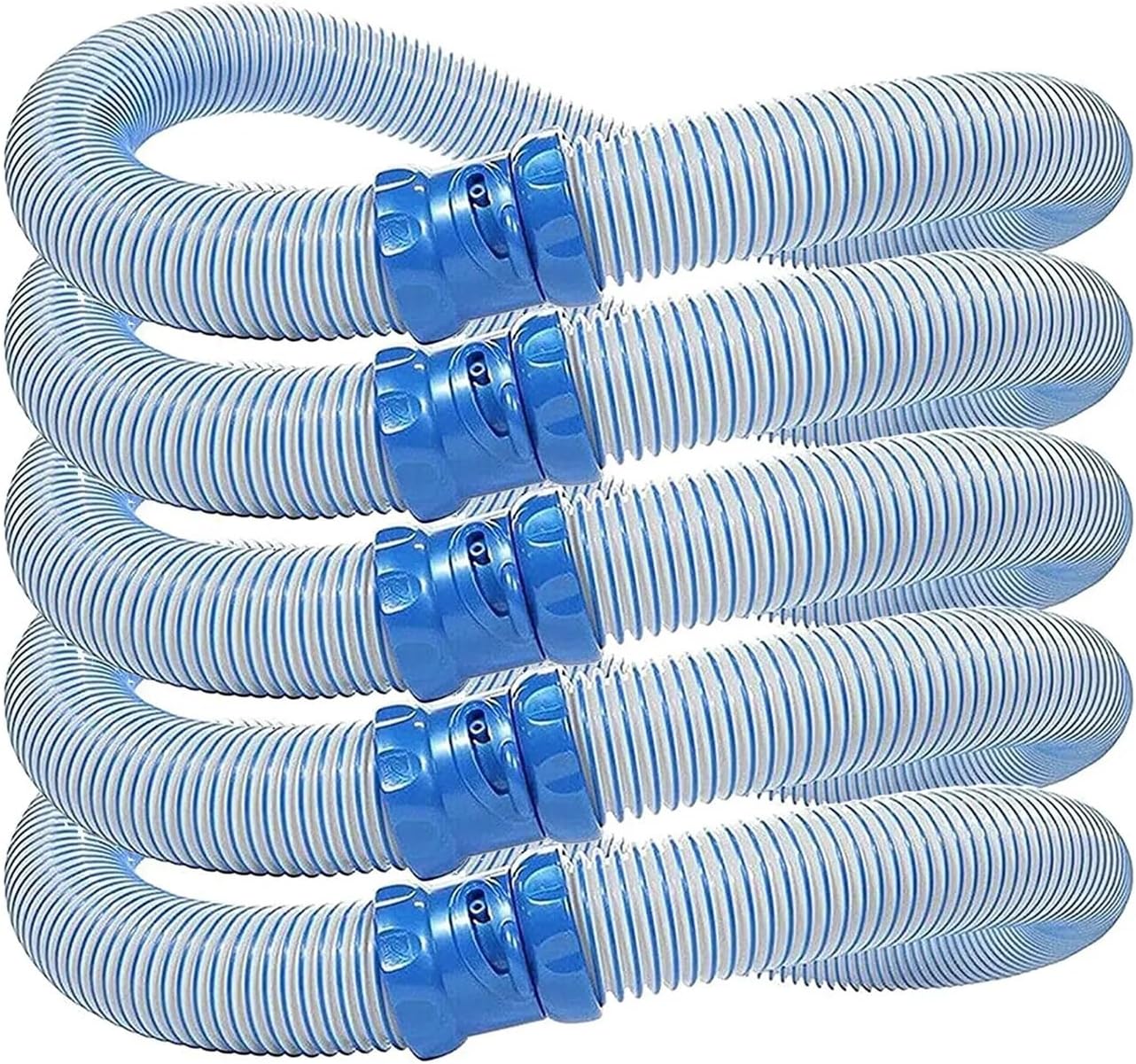 1/3/5pcs Swimming Pool Cleaner Lock Hose Kit Rubber Cleaner Replacement Pool Vacuum Cleaning Pipe，Compatible For Zodiac X7 T3 T5 MX6 MX8(5pcs)