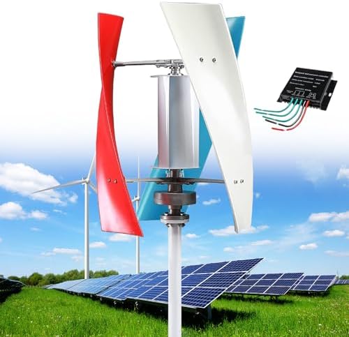 12000W Wind Turbine Kit for Home & Marine - Portable 3-Blade Generator with Charge Controller, Perfect for RVs, Boats, and Industrial Use, Efficient Renewable Energy Solution